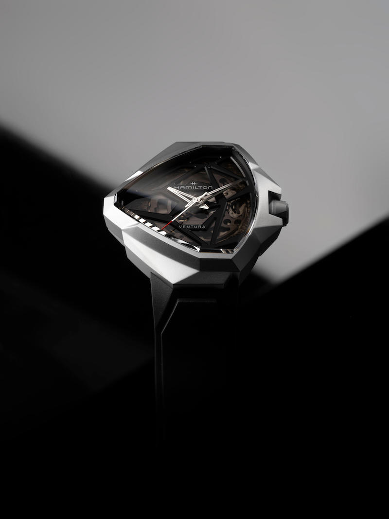 H24635330 ベンチュラ エッジ スケルトン オート マットシルバー 国内正規品ハミルトン