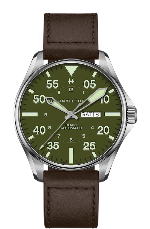 国内正規品ハミルトン カーキパイロット Schott NYC 限定モデル H64735561 ¥152,900