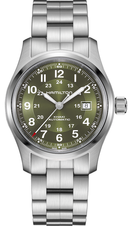 カーキフィールドオート42ミリ　H70605160