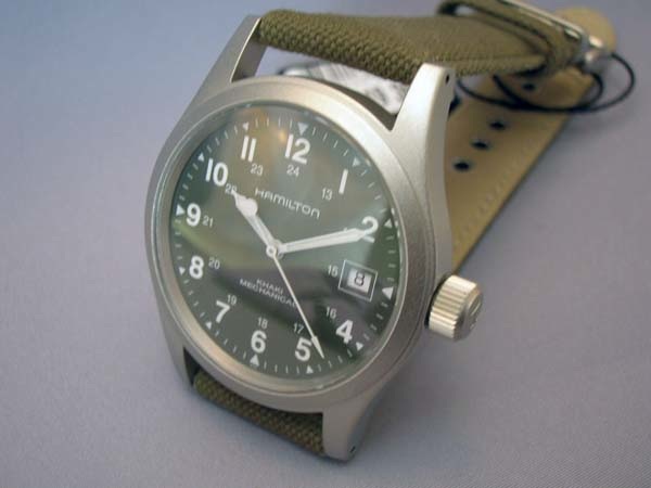 国内正規品ハミルトン社認定商品　カーキ・フィールド・メカ　38ミリ　H69419363